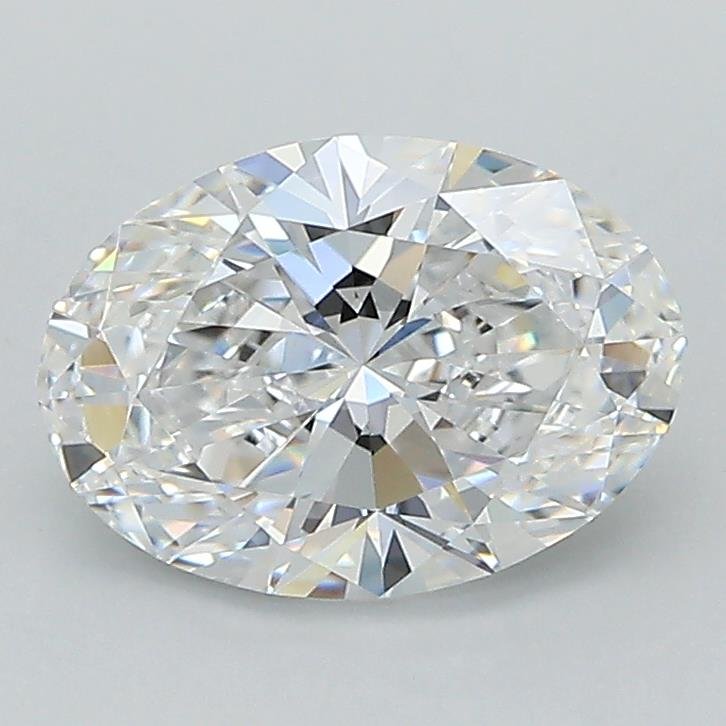 1.52ct D VS2 Rare Carat Ideal Cut Oval Lab Grown Diamond