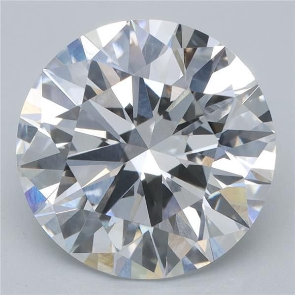 4.35ct F VVS1 Rare Carat Ideal Cut Round Lab Grown Diamond