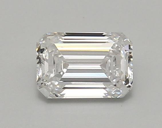 0.88ct D VVS2 Rare Carat Ideal Cut Emerald Lab Grown Diamond