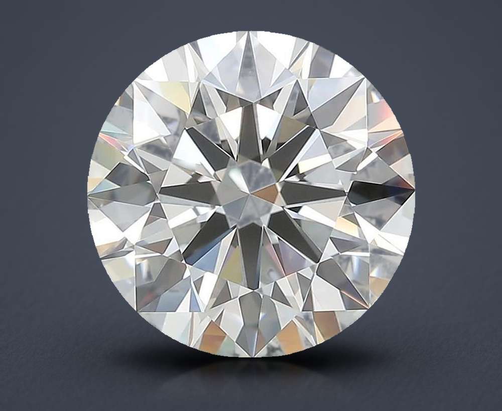 4.22 Carat Round Lab Diamond