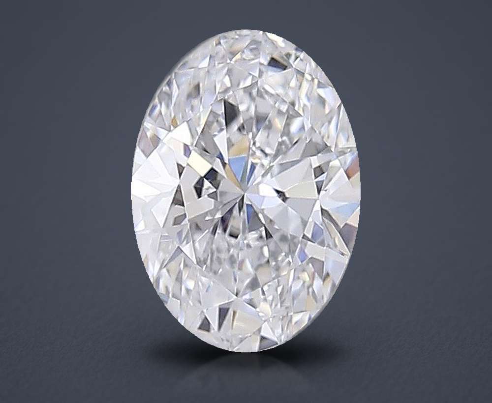 1.51 Carat Oval Lab Diamond