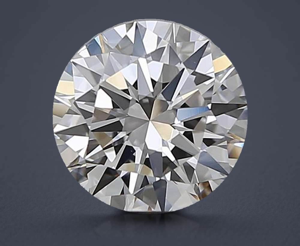 2.00 Carat Round Lab Diamond
