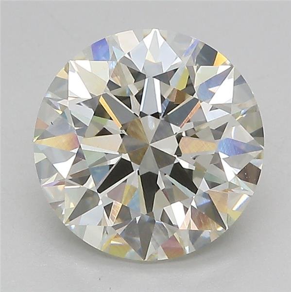 3.11ct J VS1 Rare Carat Ideal Cut Round Lab Grown Diamond