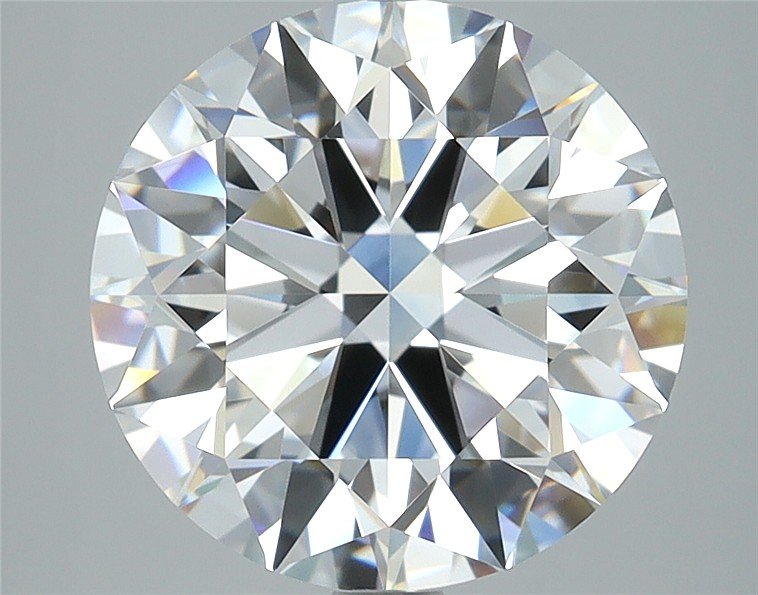 3.70ct D FL Rare Carat Ideal Cut Round Diamond