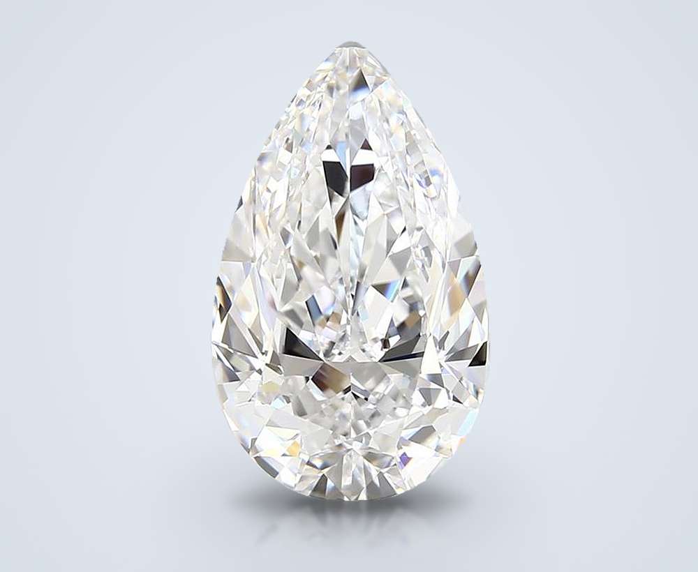 4.01 Carat Pear Natural Diamond
