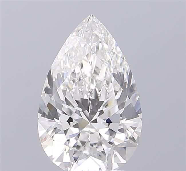 2.52 Carat Pear Lab Diamond