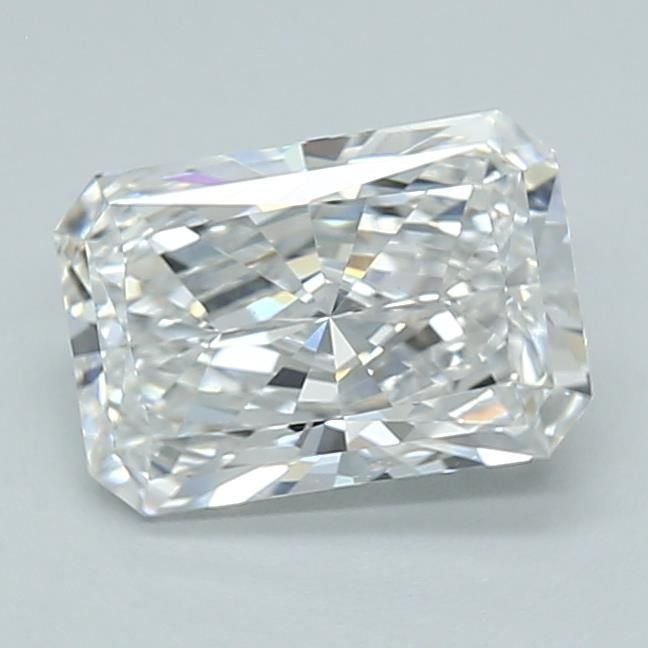 1.35ct D VVS2 Rare Carat Ideal Cut Radiant Lab Grown Diamond