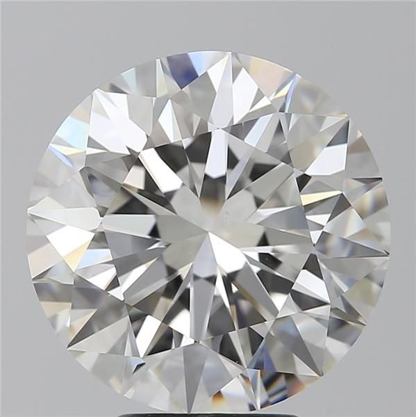 5.09ct H VS1 Rare Carat Ideal Cut Round Diamond