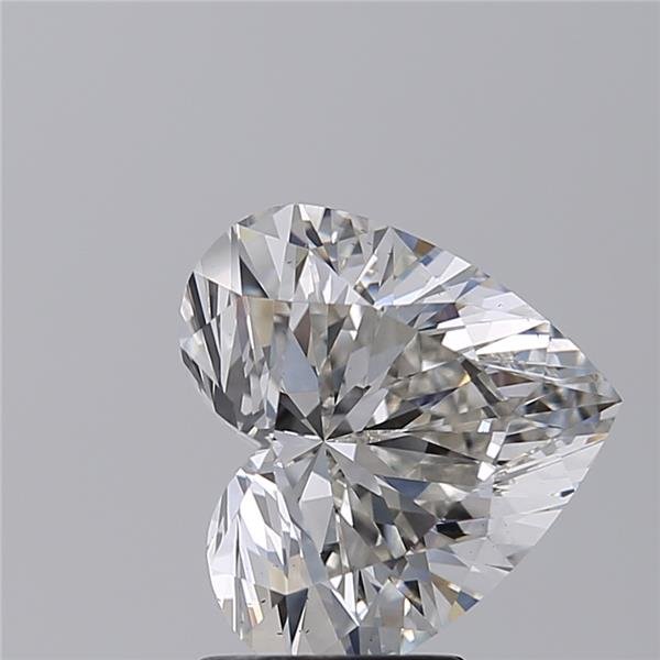 3.02ct H VS1 Rare Carat Ideal Cut Heart Lab Grown Diamond