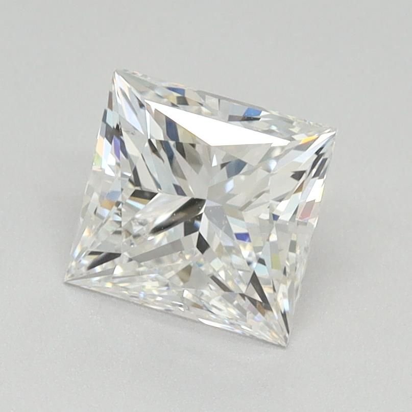1.60ct E VVS2 Rare Carat Ideal Cut Princess Lab Grown Diamond