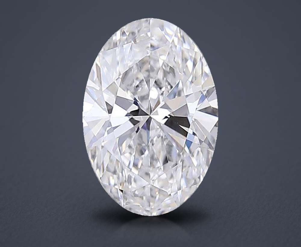 2.00 Carat Oval Lab Diamond