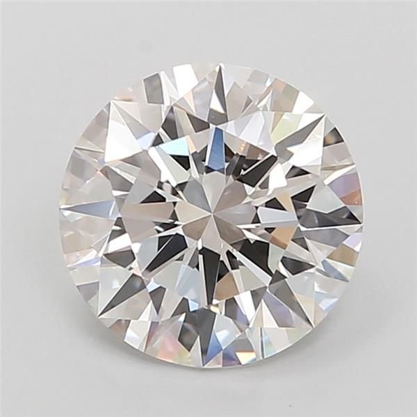 3.52ct E VVS2 Excellent Cut Round Lab Grown Diamond