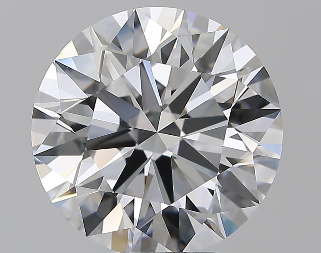 7.01ct D FL Rare Carat Ideal Cut Round Diamond