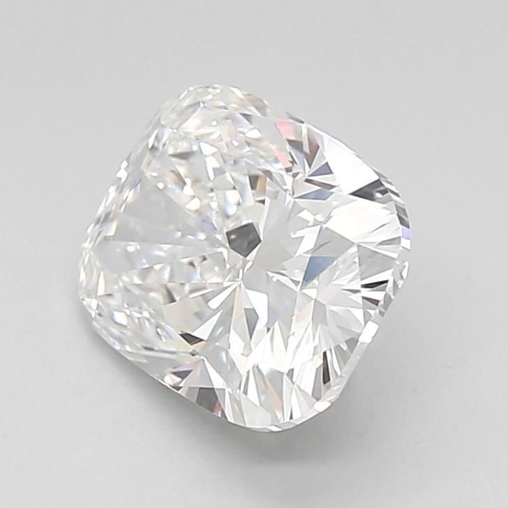 2.55ct E VVS2 Rare Carat Ideal Cut Cushion Lab Grown Diamond