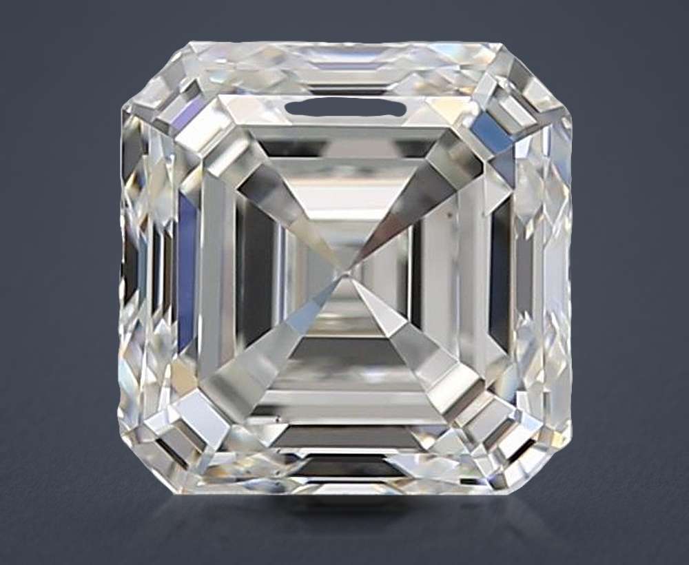 1.71 Carat Asscher Natural Diamond
