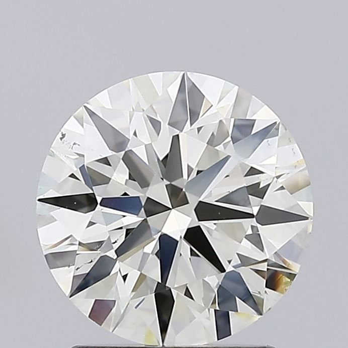 1.66ct K SI1 Rare Carat Ideal Cut Round Diamond