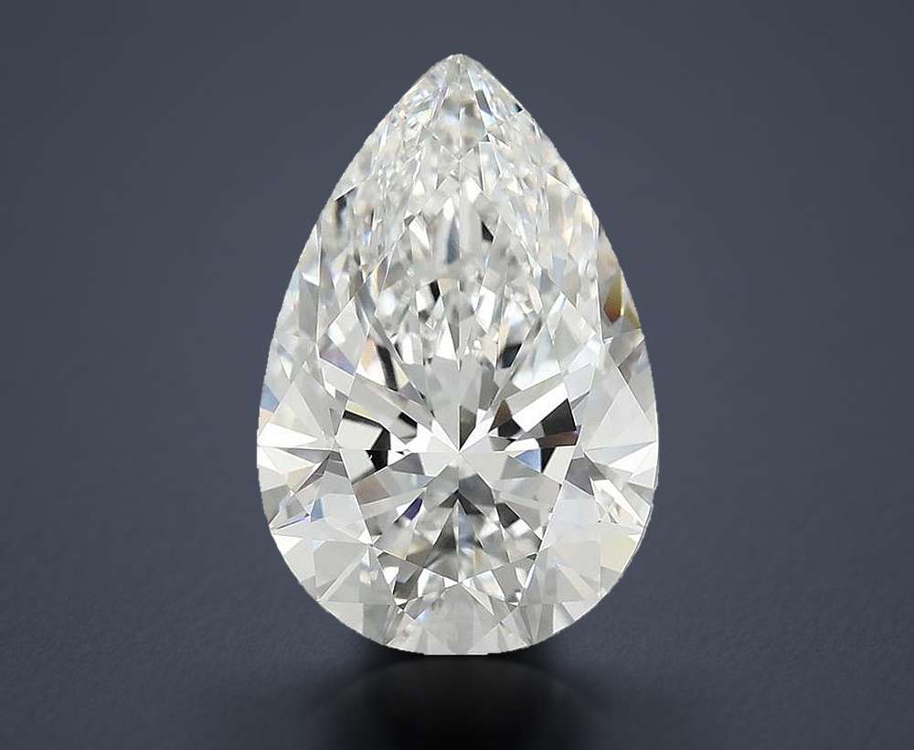 4.67 Carat Pear Lab Diamond