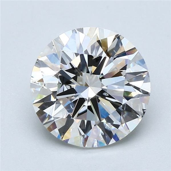 2.75ct I SI2 Good Cut Round Diamond