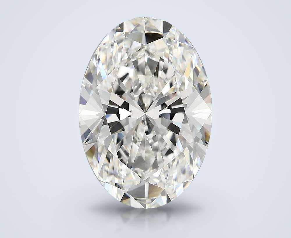7.20 Carat Oval Lab Diamond