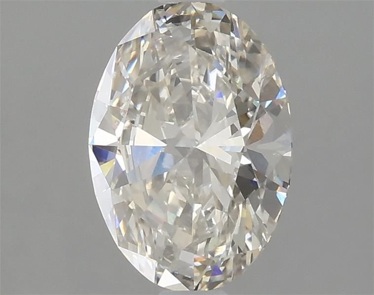 1.48ct H VS2 Rare Carat Ideal Cut Oval Lab Grown Diamond