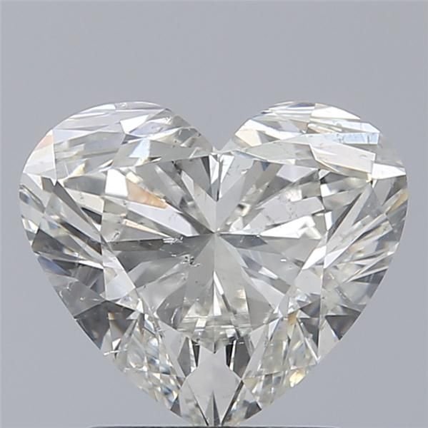 1.71ct J SI2 Rare Carat Ideal Cut Heart Diamond