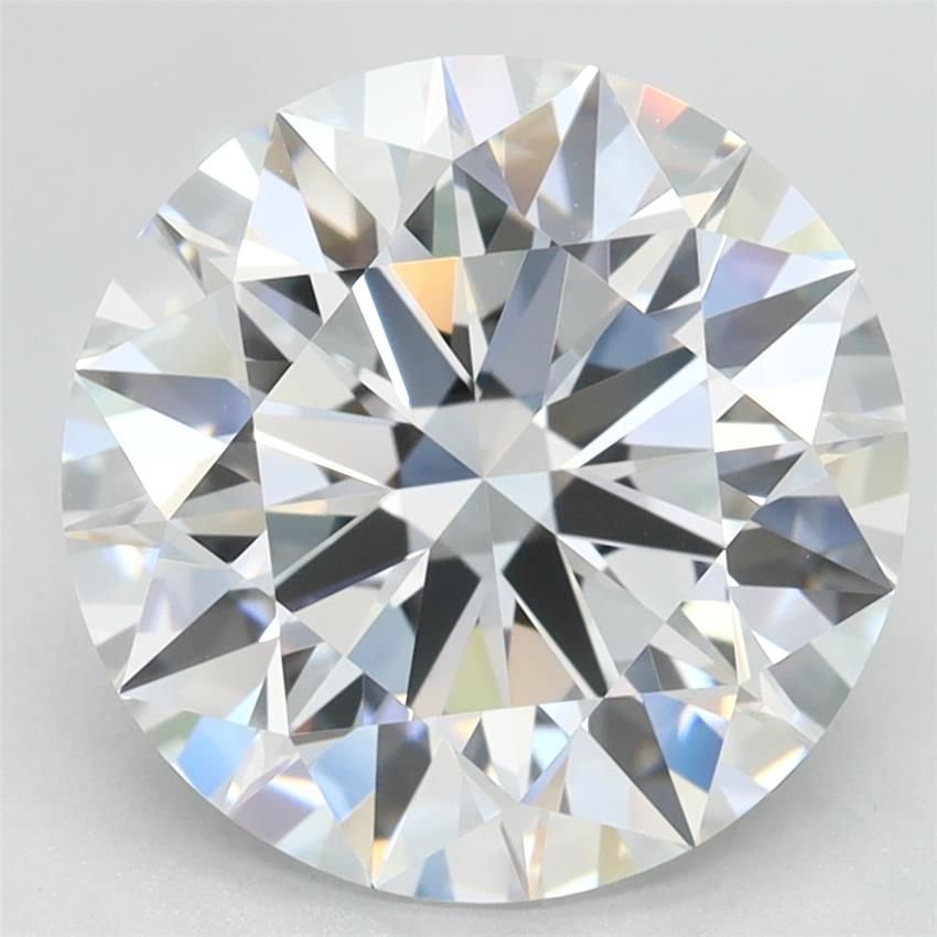 4.01ct D VVS1 Rare Carat Ideal Cut Round Lab Grown Diamond