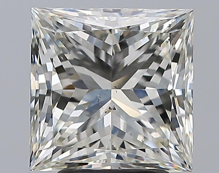 3.51ct J SI1 Excellent Cut Princess Diamond