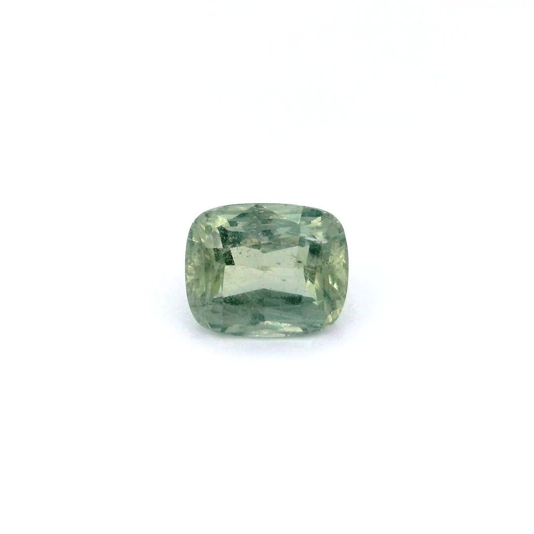 6.02 Carat Blue Cushion Sapphire