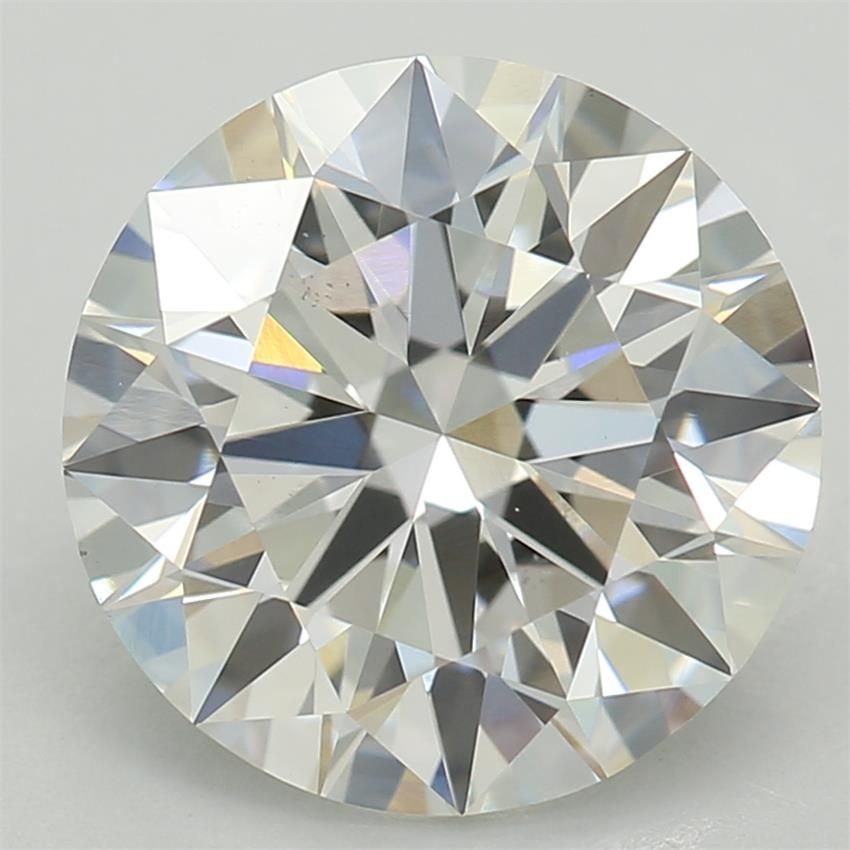 2.09ct E VS2 Rare Carat Ideal Cut Round Lab Grown Diamond