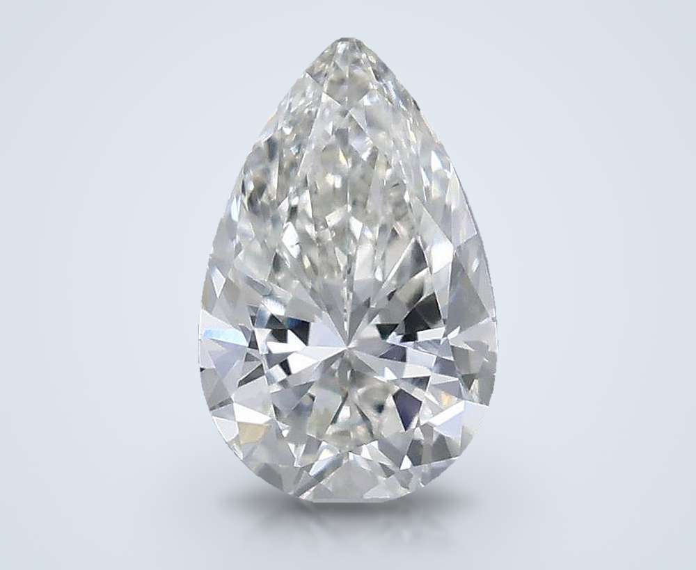 0.41 Carat Pear Natural Diamond