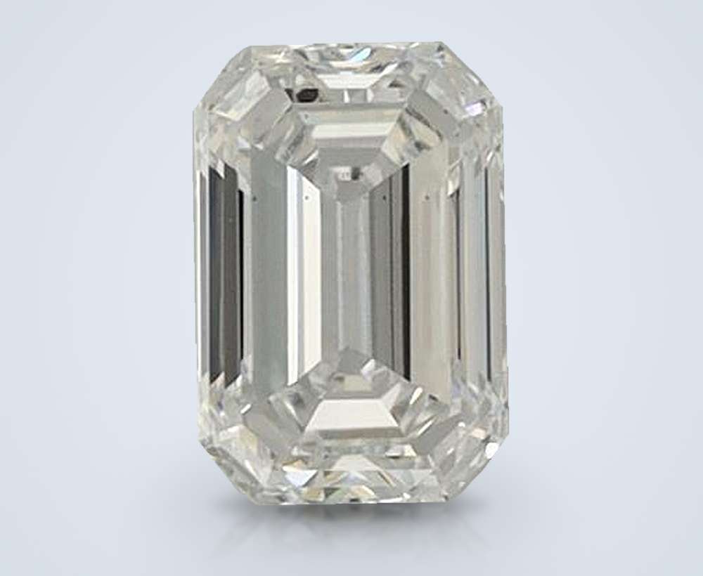 0.55 Carat Emerald Lab Diamond