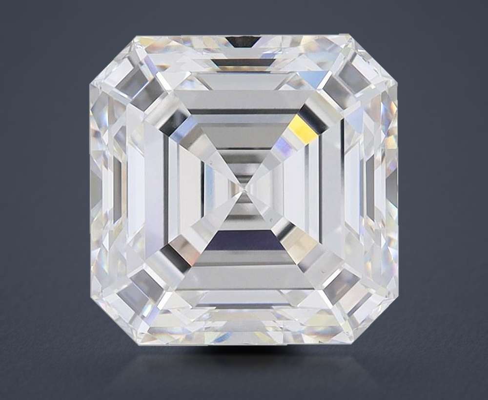 6.08 Carat Asscher Lab Diamond