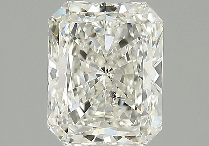 2.05ct J SI2 Rare Carat Ideal Cut Radiant Diamond