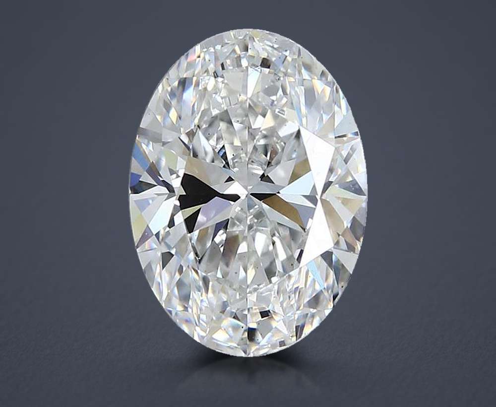 4.01 Carat Oval Lab Diamond