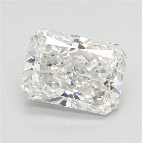 3.06ct G VVS2 Excellent Cut Radiant Lab Grown Diamond