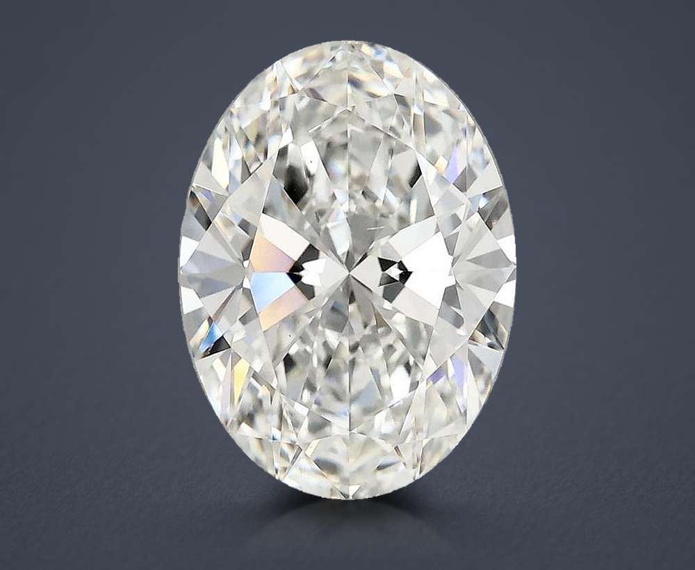 4.21 Carat Oval Lab Diamond