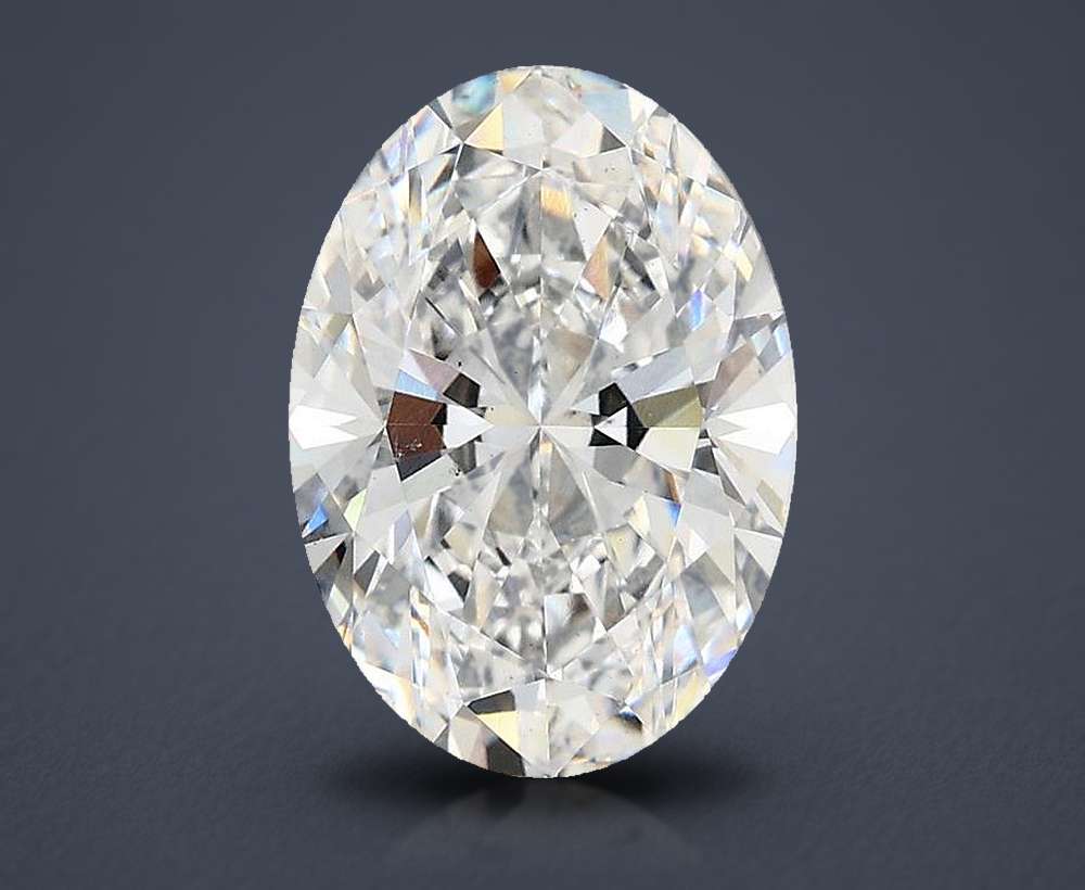 3.06 Carat Oval Lab Diamond