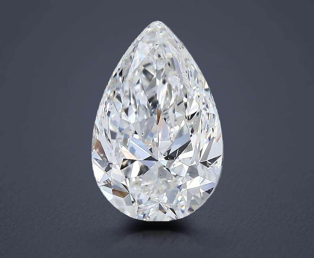 5.06 Carat Pear Natural Diamond