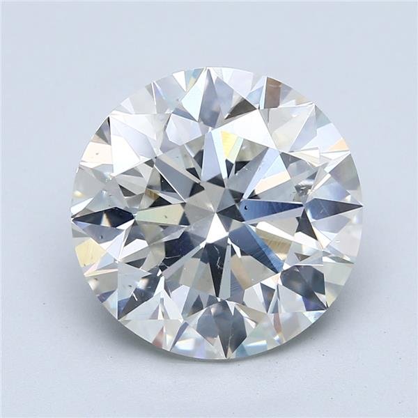 7.08ct I SI2 Excellent Cut Round Diamond