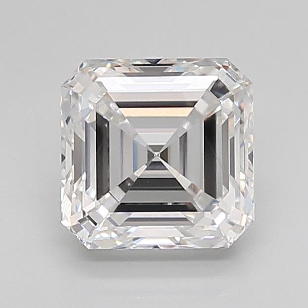 2.00ct E VS2 Rare Carat Ideal Cut Asscher Lab Grown Diamond