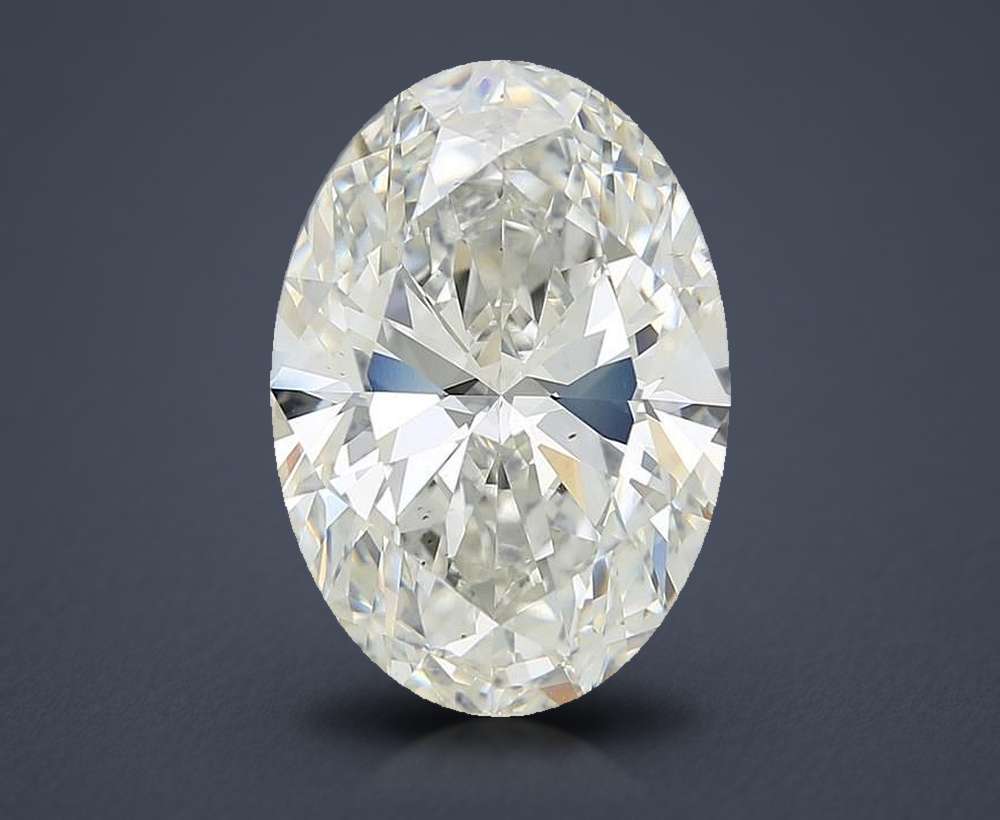 10.81 Carat Oval Lab Diamond