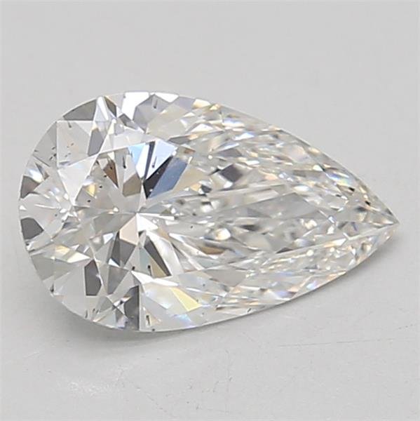 1.50ct E SI1 Rare Carat Ideal Cut Pear Lab Grown Diamond