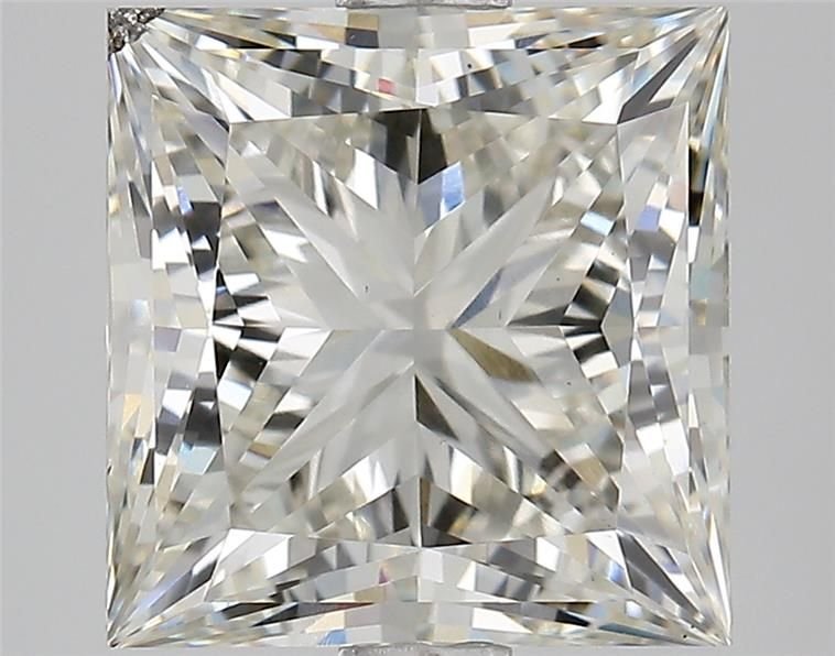 3.20ct I SI1 Rare Carat Ideal Cut Princess Lab Grown Diamond