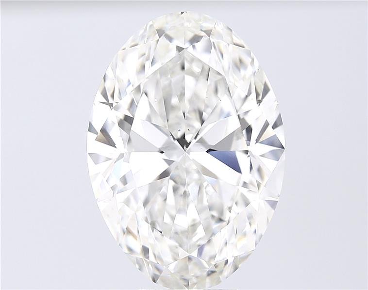 10.11ct F VS2 Rare Carat Ideal Cut Oval Lab Grown Diamond