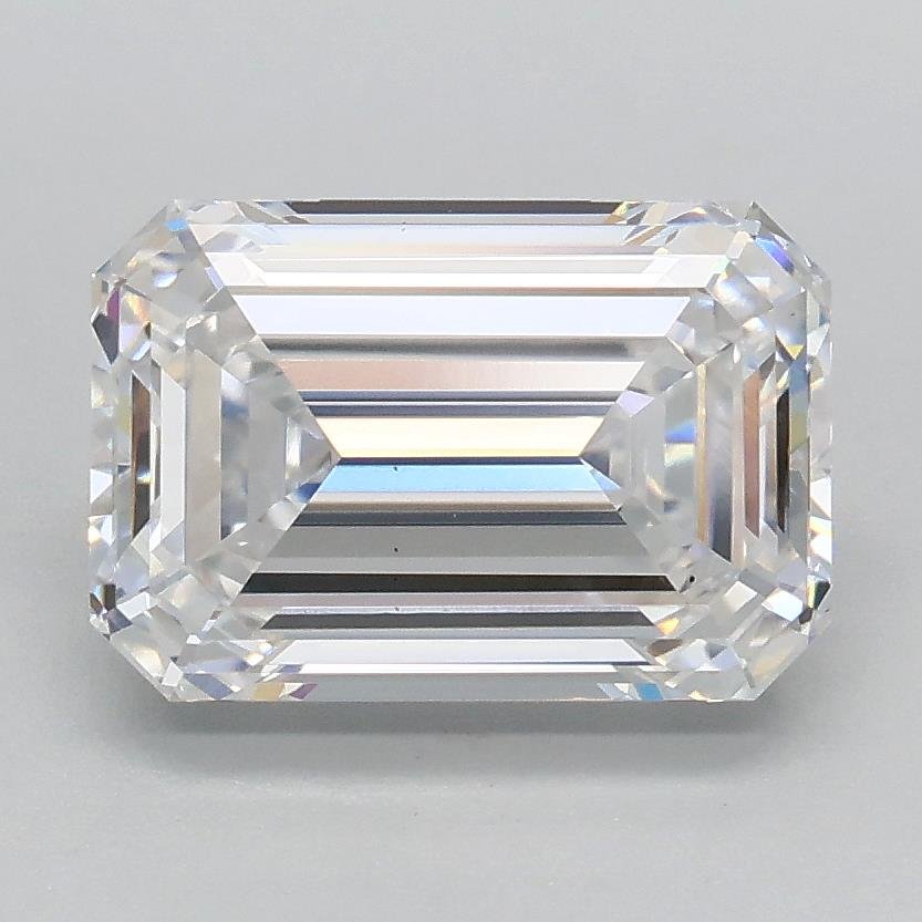2.07ct D VS1 Rare Carat Ideal Cut Emerald Lab Grown Diamond