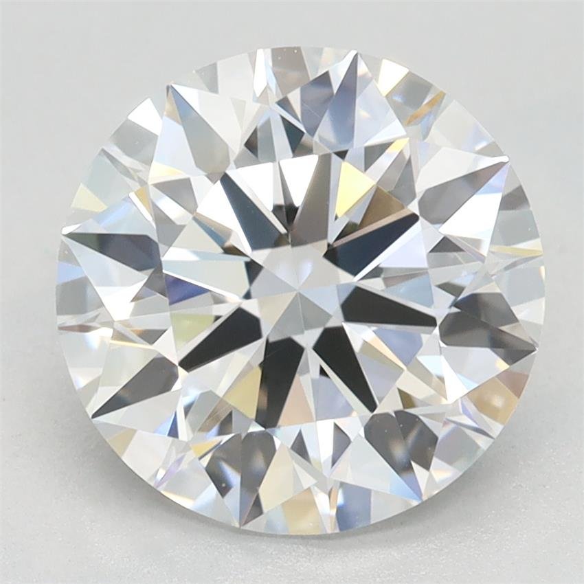 2.62ct D IF Rare Carat Ideal Cut Round Lab Grown Diamond