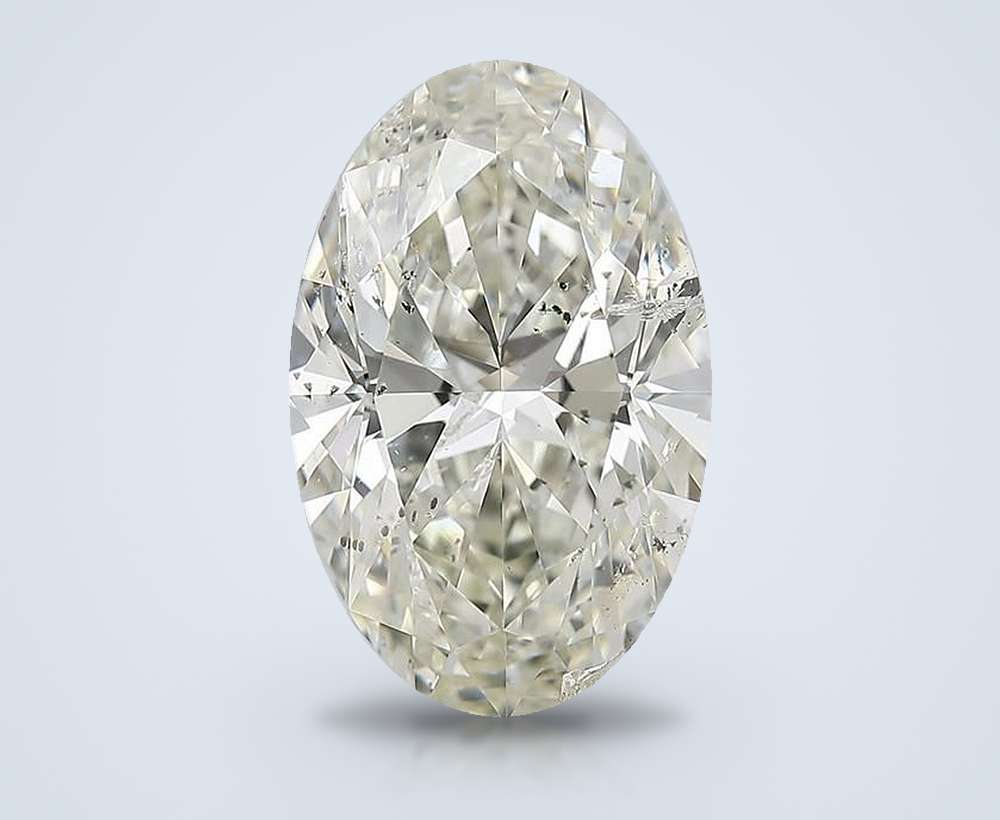4.05 Carat Oval Natural Diamond
