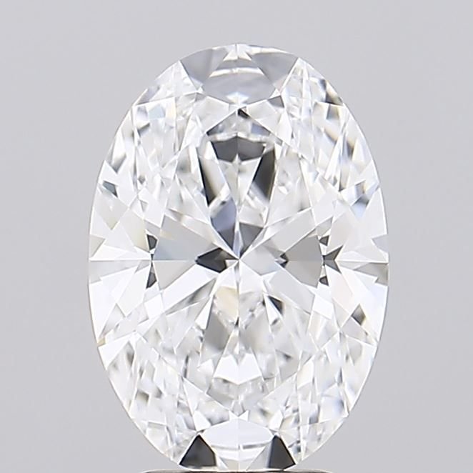 2.44 Carat Oval Lab Diamond