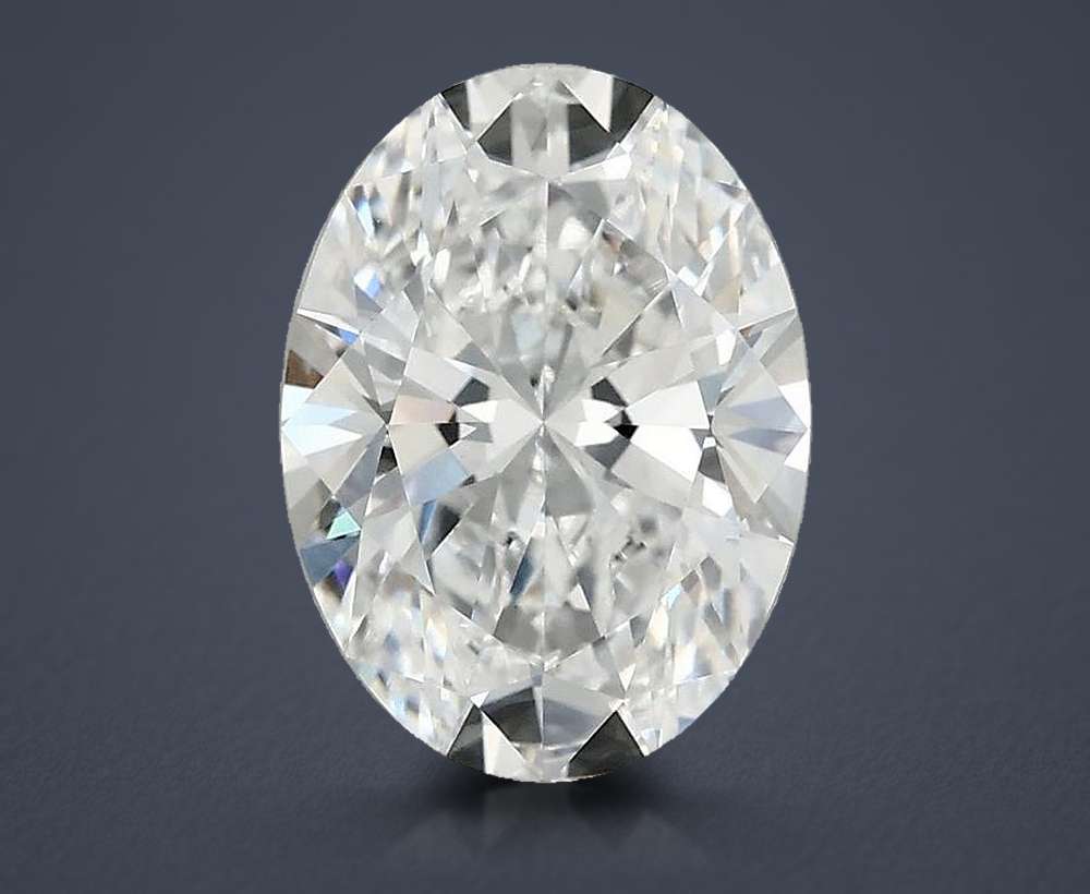 2.65 Carat Oval Lab Diamond
