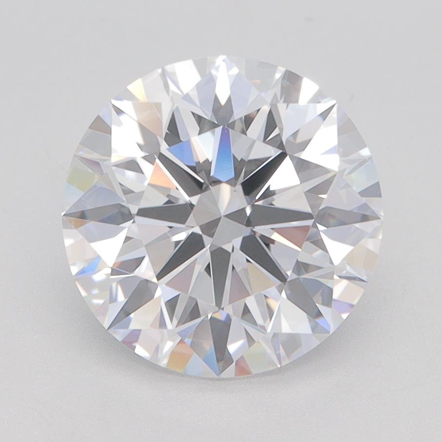 2.51ct D VVS1 Rare Carat Ideal Cut Round Lab Grown Diamond